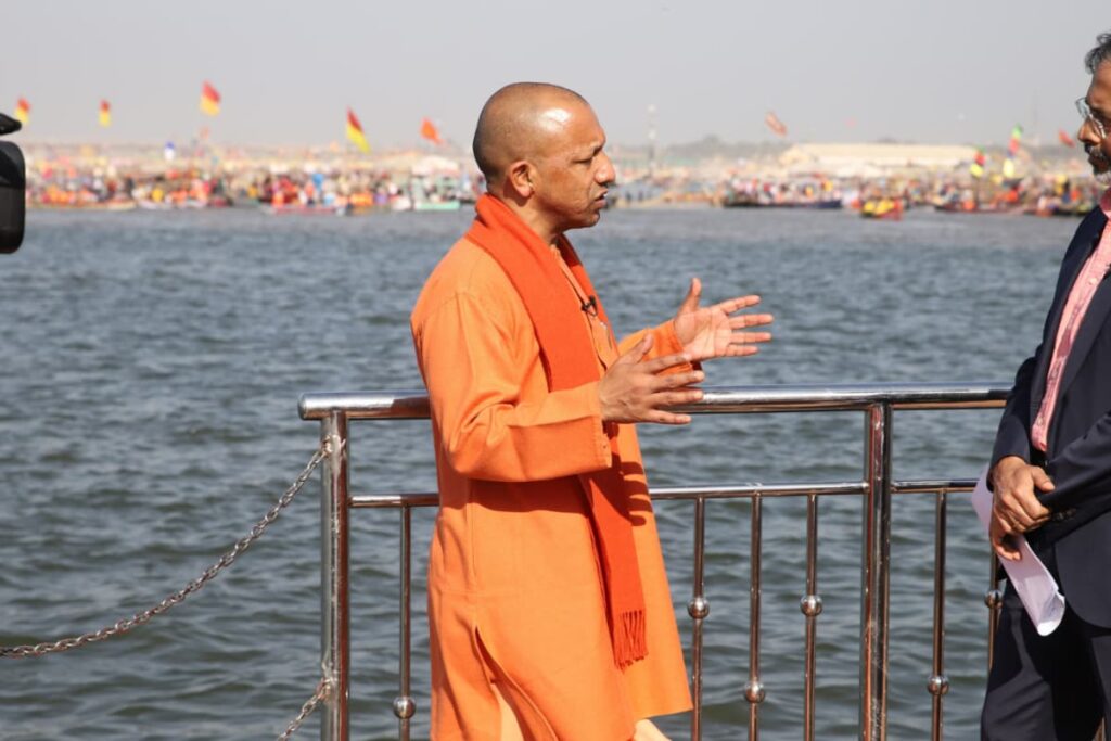 ‘Water Fine To Dip In’: Yogi Adityanath Amid Row Over Water Pollution At Maha Kumbh