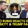 Trump Cabinet Marco Rubio Reacts On Zelenskyy And Trump Face Off At The White House | News18