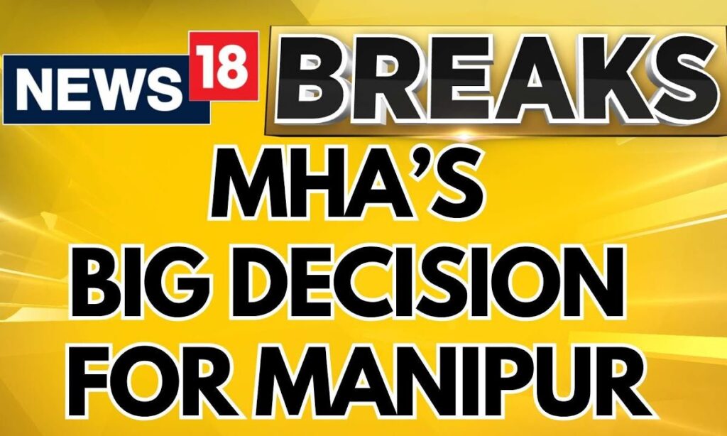 Manipur News | MHA Announces Free Movement On All Highways And Roads From 8th Of March In Manipur