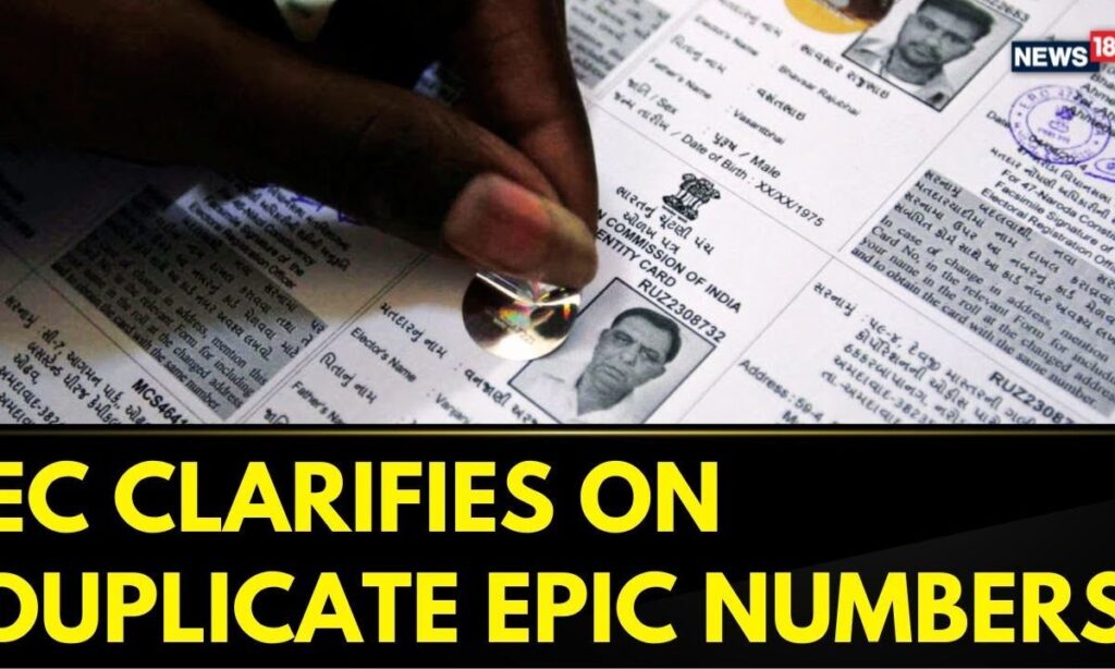 EC Clarifies on Duplicate Epic Numbers | What It Means | Fake Voters Vs Duplicate Voters | Elections