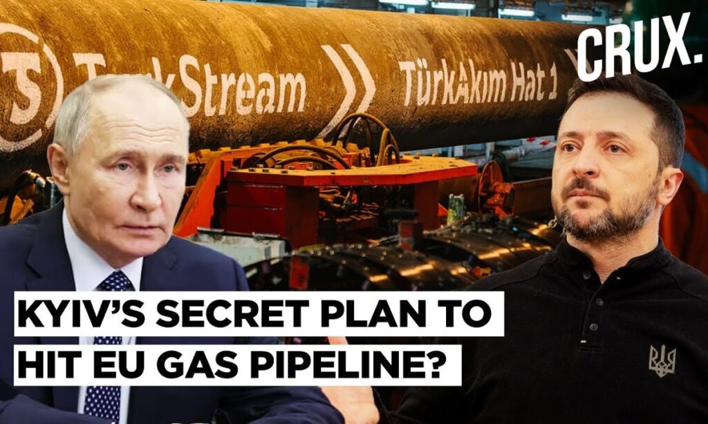 Russia "Foiled" Ukraine "Terror Attack" on Turkstream Pipeline as Zelensky Met Trump, Downs 3 Drones