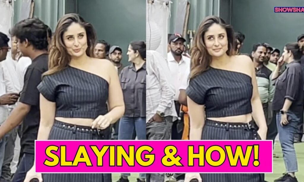 Kareena Kapoor Khan Oozes Glam In A Black Chequered Co-Ord Set & We Are Obsessed | WATCH