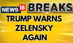 United States President Donald Trump Warns Ukrainian President Zelensky Again | English News