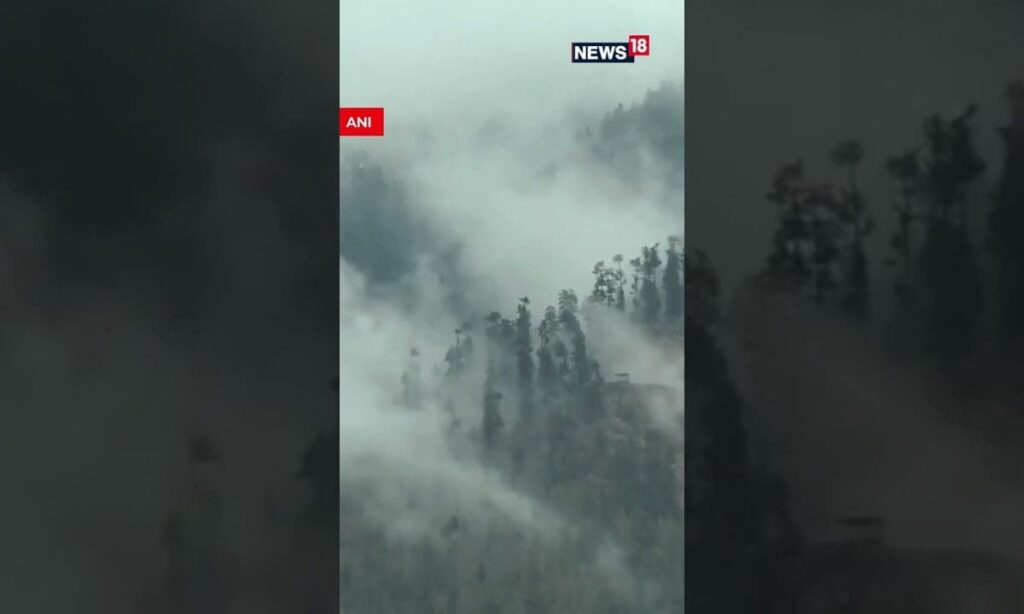 Bhaderwah Town In Jammu And Kashmir Is Drenched By Torrential Rain | N18S #Shorts News18