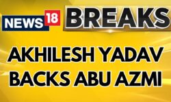 Akhilesh Yadav Backs Abu Azmi, Questions His Suspension | Abu Azmi Controversy | English News