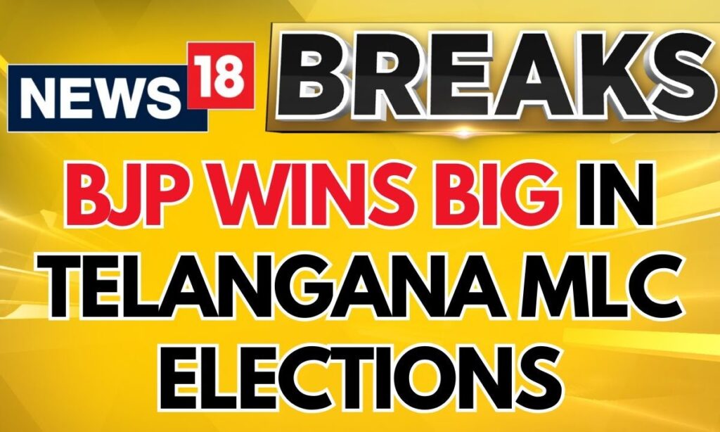 BJP Sweeps Telangana MLC Elections: PM Modi Congratulates Winners | Telangana Elections News