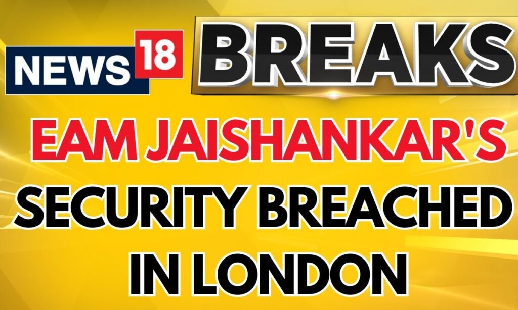 Breaking News | Khalistani Extremists Attempt to Heckle EAM Jaishankar in London | EAM Security