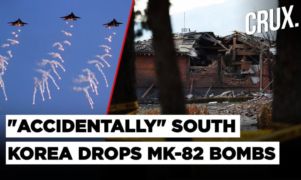 South Korean KF-16 Jets "Accidentally" Drop Eight MK-82 Bombs on Civilians, 15 Injured