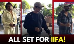 Vijay Varma, Abhishek Banerjee & Sonu Nigam Head To Jaipur For IIFA Awards 2025 | WATCH