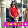 Nushrratt Bharuccha, Rashmika Mandanna & Madhuri Dixit Spotted As They Fly Out For IIFA 2025 I WATCH