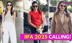 Nushrratt Bharuccha, Rashmika Mandanna & Madhuri Dixit Spotted As They Fly Out For IIFA 2025 I WATCH