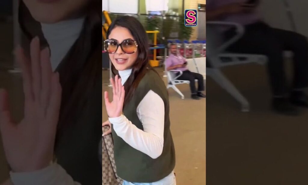 Shehnaaz Serving Airport Looks As Effortlessly Cute As Ever! | Bollywood | Fashion | N18S