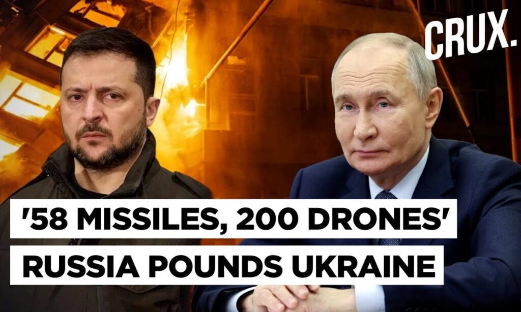"Get To The Table" Trump Slams Massive Russian Drone-Missile Attack On Ukraine, Zelensky Seeks Truce