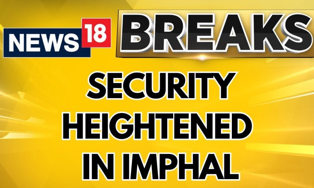 Security Heightened In Imphal Ahead Of Peace Rally In Senapati | Manipur News | English News| News18