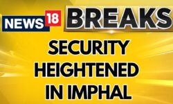 Security Heightened In Imphal Ahead Of Peace Rally In Senapati | Manipur News | English News| News18