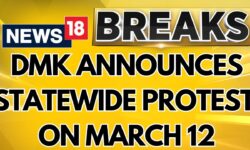 Centre Vs Stalin Government Continues-DMK Announces Statewide Protest On March 12 | News18