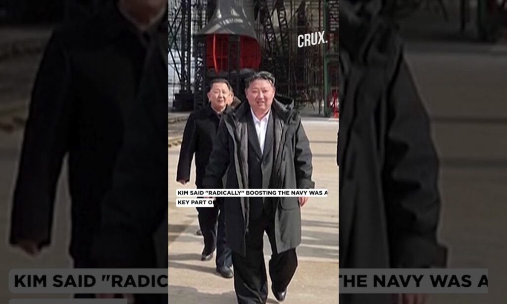 North Korea's Kim Jong Un Inspects 'Nuclear-Powered Submarine' Project