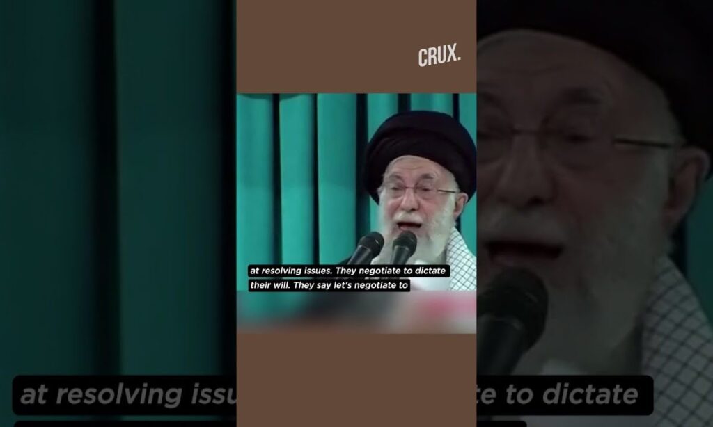 "Bully Wants to Dictate…” Iran’s  Khamenei Slams Trump