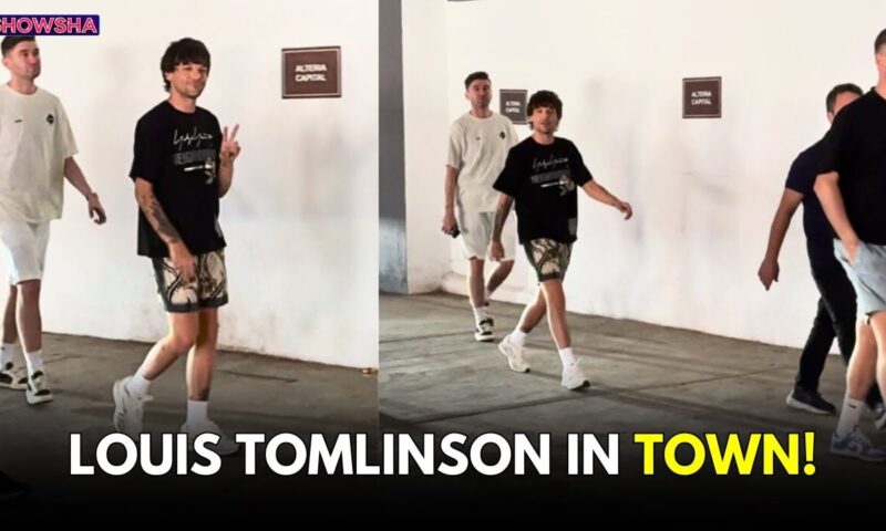 Former One Direction Member Louis Tomlinson Arrives In Mumbai For Lollapalooza India 2025 I WATCH