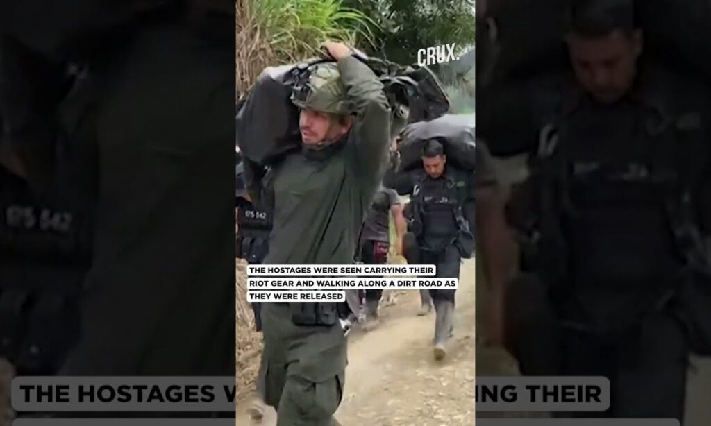 Police Officers, Soldier Taken Hostage By Colombian Guerrillas Released