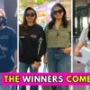 Rashmika Mandanna, Vikrant Massey & Bollywood Wives Spotted As They Return From IIFA 2025 I WATCH