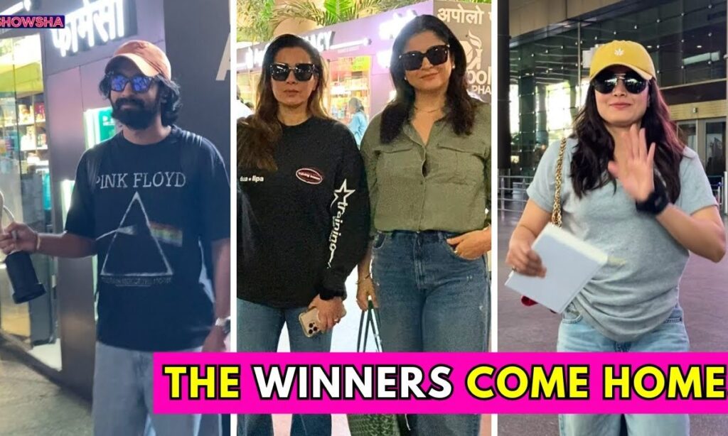 Rashmika Mandanna, Vikrant Massey & Bollywood Wives Spotted As They Return From IIFA 2025 I WATCH