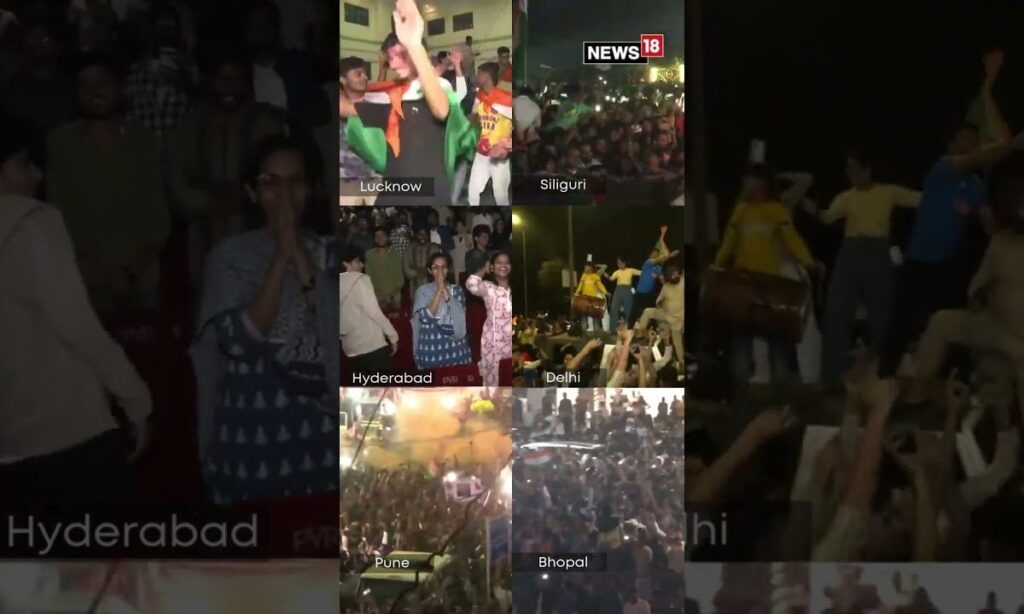 Cities across India erupt in massive celebrations as team India wins Champions Trophy 2025 | N18S