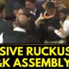 Massive Ruckus Erupts In Jammu And Kashmir Assembly | Jammu Kashmir Assembly Session | News18