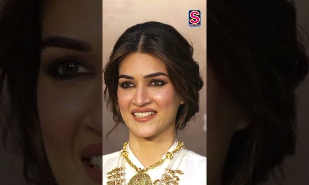 Kriti Sanon Looks Elegant In Indo-Western Fusion Outfit With Gold Jewelry At IIFA 2025 | N18S