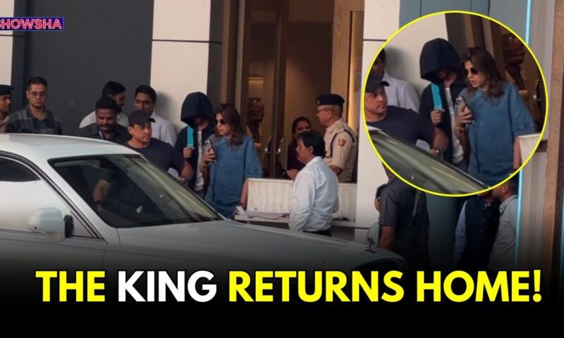 Shah Rukh Khan, Karan Johar & Shahid Kapoor Spotted As They Return From IIFA 2025 I WATCH