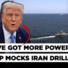 Russia, China And Iran Deploy Warships In Gulf Of Oman, Trump Says US "Stronger Than All of Them"