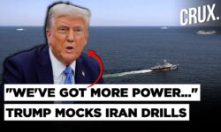 Russia, China And Iran Deploy Warships In Gulf Of Oman, Trump Says US "Stronger Than All of Them"
