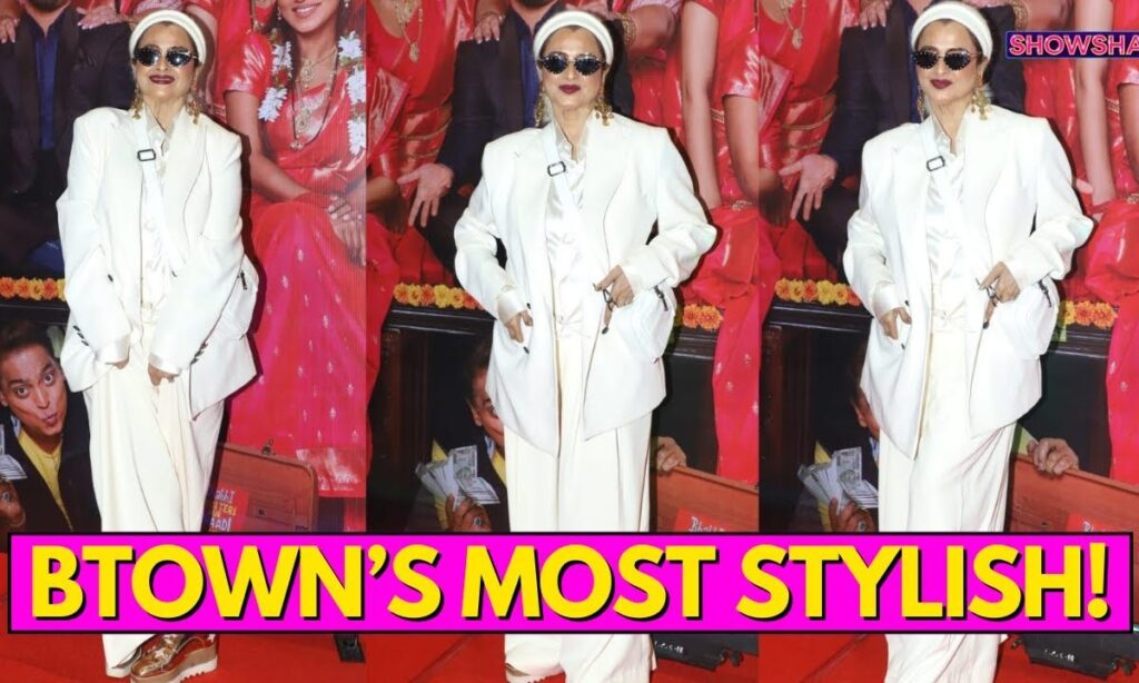 Rekha Is An Unmatched, Unbeatable Style Icon At 70 In An All-White Look | WATCH