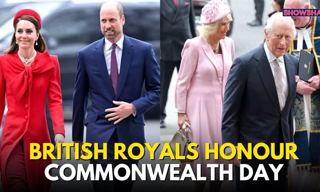 King Charles, Princess Kate, William & Other Members Of The Royal Family Celebrate Commonwealth Day