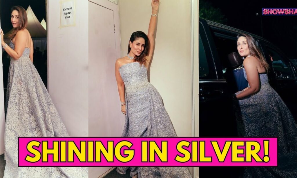 Kareena Kapoor Khan Spills Hollywood Glam In A Silver Embellished Gown At IIFA 2025 | WATCH