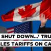 Trump Says Tariffs 'Will Disappear' If Canada Joins US As 51st State, Doubles Down on Trade War