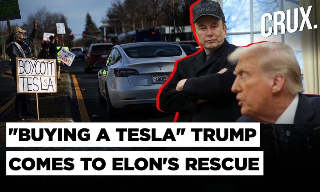 Musk loses $29bn In One Day As Tesla Shares Take A Hit, Trump Gives Shout Out To "Great American"