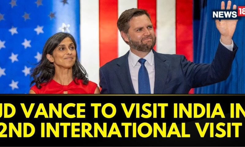 JD Vance And Second Lady Usha To Visit India This Month, His Second Trip As US Vice President