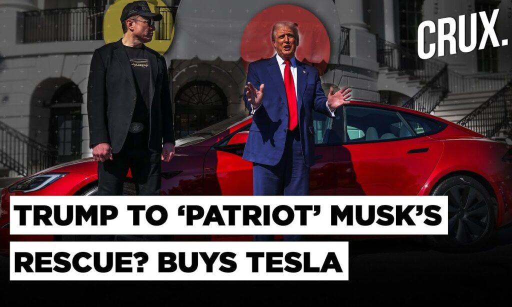 Trump Buys ‘Great Car’ Tesla As Musk Brand Takes Hit After DOGE Cuts, Says ‘Can’t Be Punished For…’