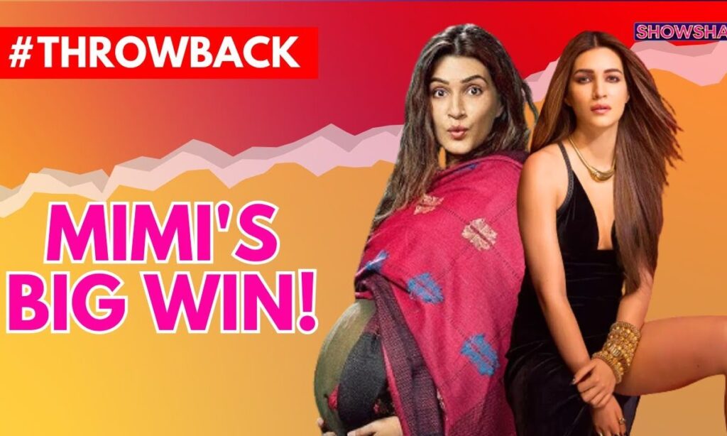 Kriti Sanon Shines At News18 Showsha Reel Awards 2023 With Best Actress Win For 'Mimi' | Throwback