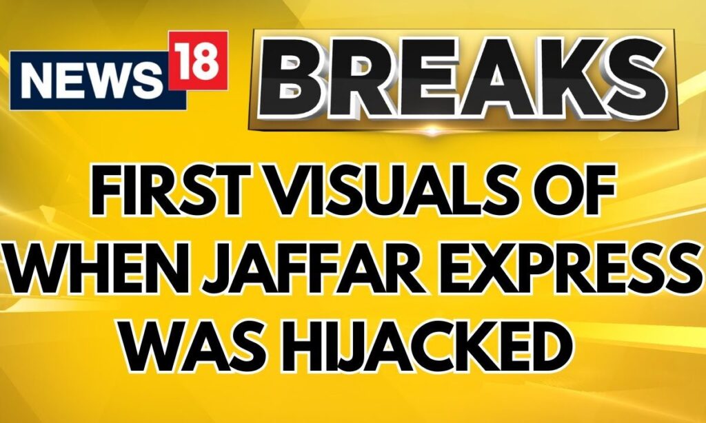 Pakistan Train Hijack: First Visuals Of When Jaffar Express Was Hijacked By Baloch Liberation Army