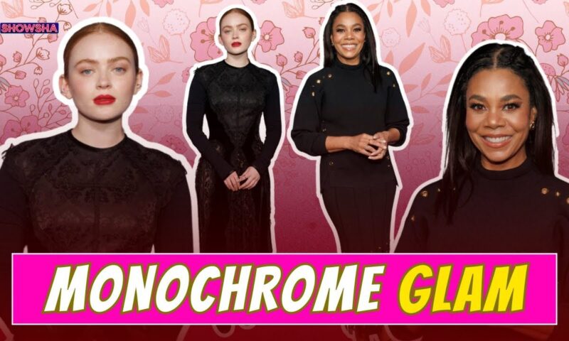 Regina Hall & Sadie Sink Cast Monochrome Magic At 'O'Dessa' New York Premiere | N18G