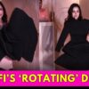 Uorfi Javed Debuts Rotating Dress, Challenges Paps To Click The Perfect Pic I WATCH