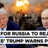 US Wants Unconditional Russian Response To Ukraine Ceasefire, Trump Threatens Devastating Sanctions