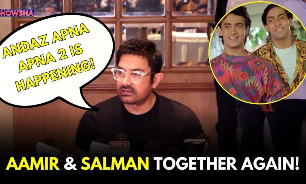 Aamir Khan CONFIRMS Andaz Apna Apna 2 With Salman Khan, Sings Songs For The Paps I WATCH