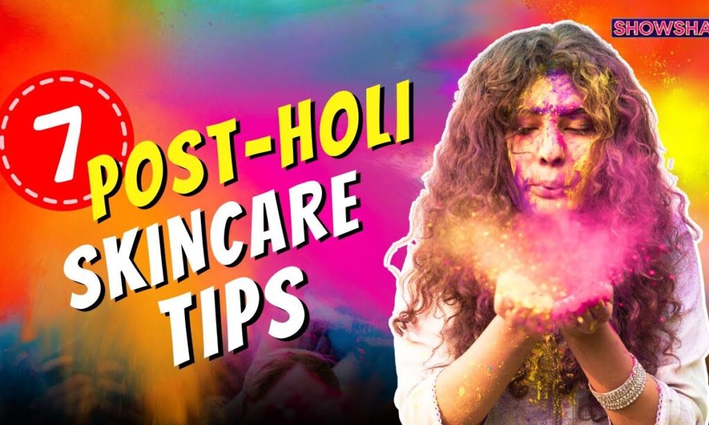 7 Post Holi Skincare & Haircare Tips To Remove Dirty Stains After Playing With Colours | Expert Tips