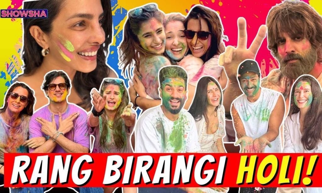 Holi 2025: Priyanka Chopra, Salman Khan's Work Holi; Katrina Kaif & Vicky Kaushal Celebrate With Fam