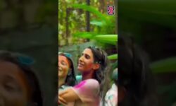 Tamannah Bhatia All Colourful As She Enjoys Holi Celebrations With Friends And Family | N18S