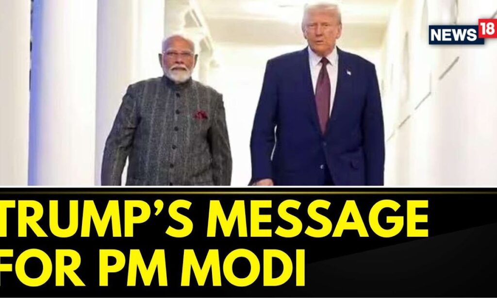 US President Donald Trump Orders Clean Up Of Federal Buildings In Washington D.C. | PM Modi | News18