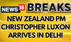 New Zealand PM Arrives In Delhi For Raisina Dialogue, To Meet Pm Modi And President Murmu | News18